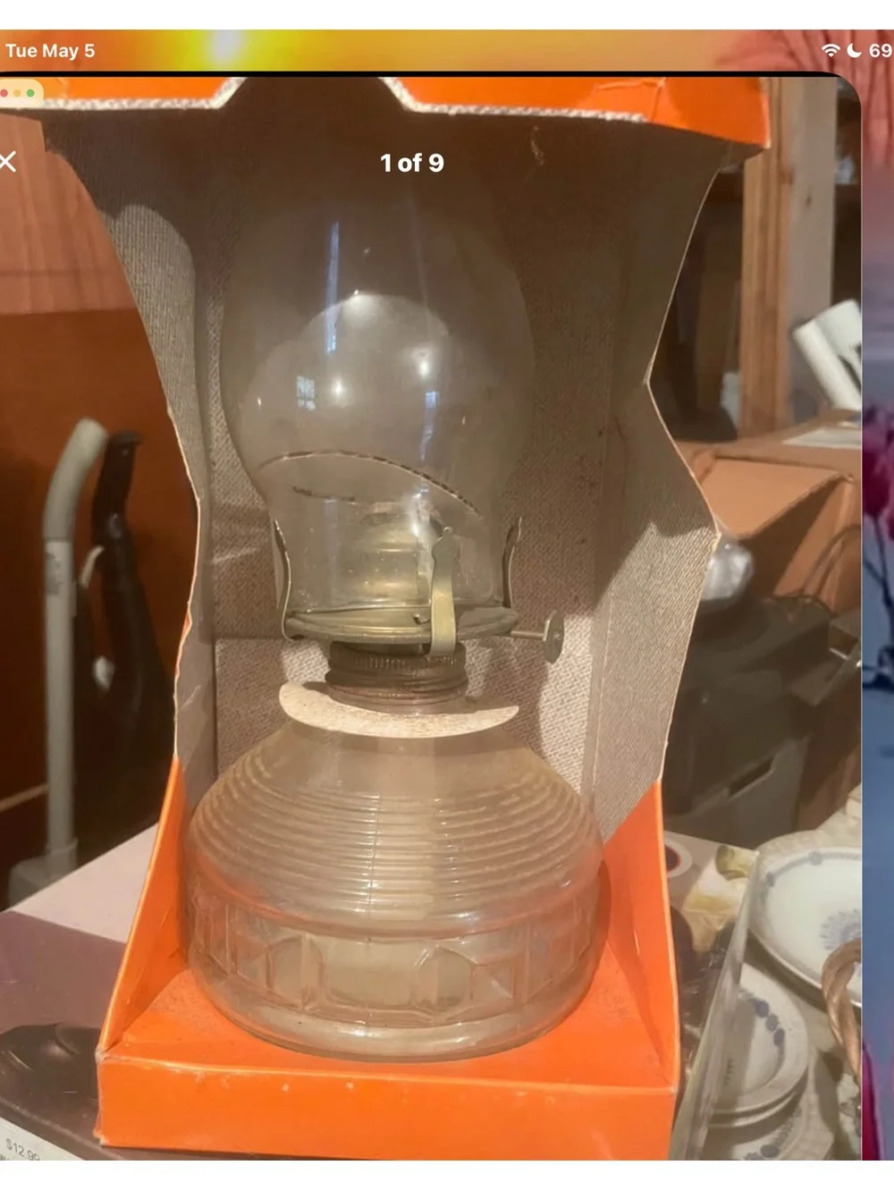 Kaaden Country Peddler Oli Lamp NIB